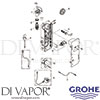 Grohe 36292000 GEN1 Spare Daigram