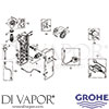 Grohe 36292000 Spare Diagram