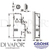 Grohe 36293000 Spare Diagram