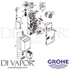 Grohe 36293000 Spare Tech Diagram