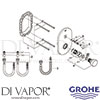 Grohe 36321000 Mixer Spare Diagram