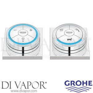 Grohe 36347000 Grohe F-Digital Controller and Diverter with Square Base Plate Spare Parts