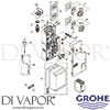 Grohe 36347000 Spare Tech Diagram