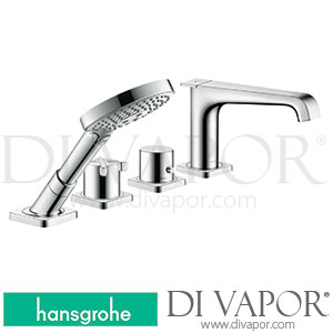 Hansgrohe 36410000 AXOR Citterio E 4-Hole Tile Mounted Thermostatic Bath Mixer 11/14 - 12/16 Spare Parts