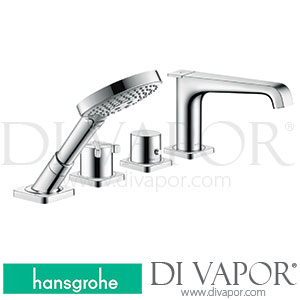 Hansgrohe 36411000 AXOR Citterio E 4-Hole Rim Mounted Thermostatic Bath Mixer 11/14 - 12/16 Spare Parts