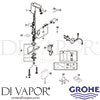 Grohe 36413000 Spare Diagram