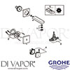 Grohe 36442000 Spare Diagram