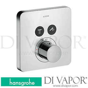 Hansgrohe 36707000 AXOR ShowerSolutions Thermostat for Concealed Installation Softsquare for 2 Functions 04/15 - 09/16 Spare Parts