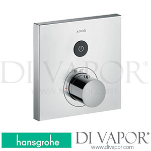 Hansgrohe 36714000 AXOR ShowerSelect Thermostat for Concealed Installation Square for 1 Function 05/15 - 10/16 Spare Parts