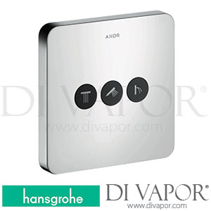 Hansgrohe 36773000 AXOR ShowerSelect Valve for Concealed Installation Softsquare for 3 Functions 04/15 - 09/16 Spare Parts