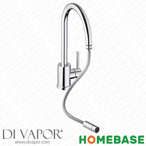 Homebase 368560 Reach Single Lever Pull Out Kitchen Tap - Chrome Spare Parts