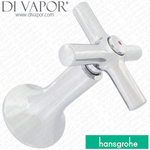 Hansgrohe 37292000 Handle for Hot Chrome