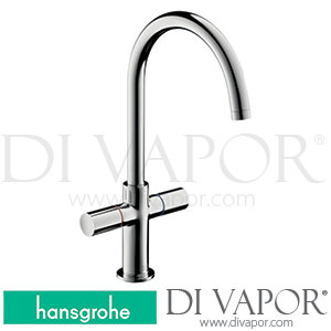 Hansgrohe 38040000 AXOR Uno? 2-Handle Basin Mixer 230 with Pop-Up Waste Set and Swivel Spout with 360? Range 10/10 - 07/14 Spare Parts