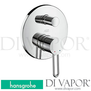 Hansgrohe 38427000 AXOR Uno? Single Lever Bath Mixer for Concealed Installation with Integrated Security Combination According To En1717 01/16 - 12/18 Spare Parts