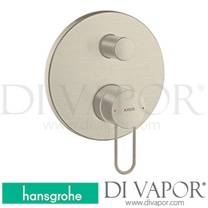 Hansgrohe 38428820 AXOR Uno Single Lever Bath Mixer for Concealed Installation with Loop Handle and Integrated Security Combination According To En1717 >04/17 Spare Parts