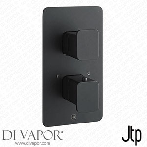 JTP Hix Matt Black Single Outlet Thermostatic Concealed Shower Valve - 38651MB Spare Parts