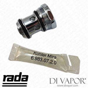 Rada 215 W/C check valve cartridge (408.72) Spare Parts