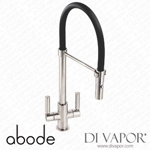 Abode 409RK Abode Globe Professional AT2161 Pull-Out Spray Mono Mixer Kitchen Tap Brushed Nickel Spare Parts