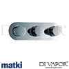 Matki Swadling 4210 Precis Dual Outlet Shower Valve Spare Parts