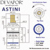 Astini Tap Cartridge Diagram