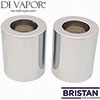 Bristan 4395R C Shroud - Pair Chrome