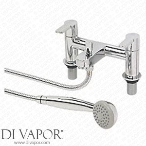 Swirl Elevate Deck-Mounted Dual Lever Bath/Shower Mixer Tap 44405 Spare Parts