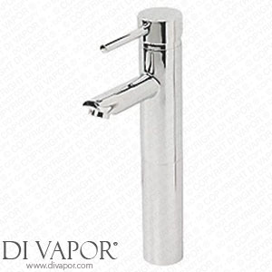 Swirl Essential Bathroom Basin Tall Mono Mixer Tap with Clicker Waste Chrome 44454 Spare Parts