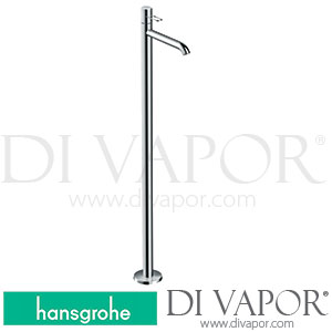 Hansgrohe 45057009 AXOR Uno Single Lever Basin Mixer Floor-Standing with Zero Handle without Waste Set 2 Ticks >04/20 Spare Parts