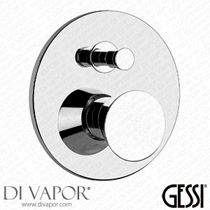 Gessi Cono Shower Valve with Diverter & Back Plate 45079-031 Spare Parts