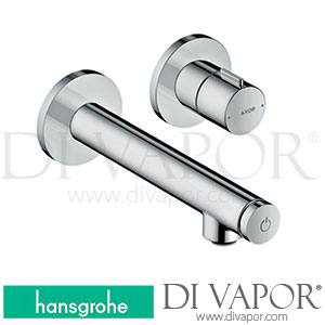 Hansgrohe 45112000 AXOR Uno Basin Mixer for Concealed Installation Wall-Mounted Select with Spout 158 Mm >04/17 Spare Parts