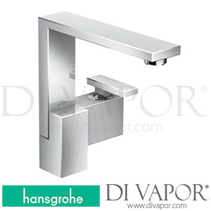 Hansgrohe 46022009 AXOR Edge Single Lever Basin Mixer 190 with Push-Open Waste Set - Diamond Cut 2 Ticks >04/20 Spare Parts