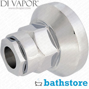 Bath Tap Chrome Shroud