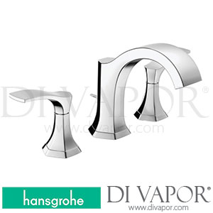 Hansgrohe 4813000 Locarno 3-Hole Basin Mixer 110 with Pop-Up Waste Set >02/21 Spare Parts