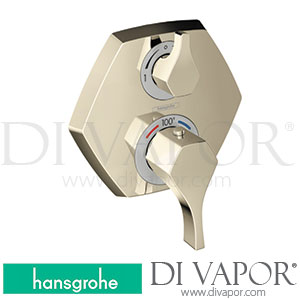 Hansgrohe 4820820 Locarno Thermostat for Concealed Installation for 2 Functions >02/21 Spare Parts