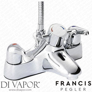 Francis Pegler LEGER L555 Thermostatic Bath & Shower Mixer (Chrome)