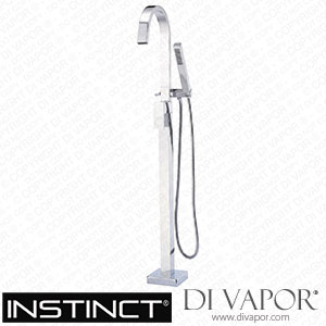 Instinct 4E1068 Maverick Floor Standing Bath Shower Mixer + Kit Spare Parts