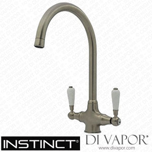 Instinct 4E1116 Antiquity Twin Lever Mono Kitchen Mixer Brushed Nickel Spare Parts