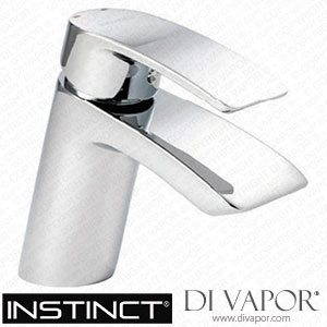 Instinct 4E1142 Waterfall Mini Mono Basin Mixer Tap with Click Waste Spare Parts