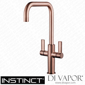 Instinct 4E1417CO Orsay Twin Lever Mono Kitchen Mixer Copper Spare Parts