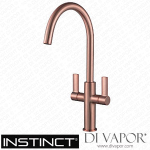 Instinct 4E1429CO Scarba Twin Lever Mono Kitchen Mixer Copper Spare Parts