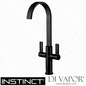 Instinct 4E1435CO Carna Twin Lever Mono Kitchen Mixer Black Spare Parts