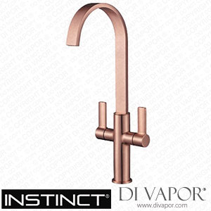 Instinct 4E1438CO Carna Twin Lever Mono Kitchen Mixer Copper Spare Parts