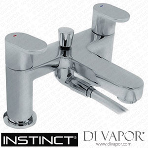 Instinct 4E2045 Ecstasy Blade Bath Shower Mixer with Kit Spare Parts