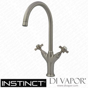 Instinct 4E5014 Hemsworth Twin Handle Mono Kitchen Mixer Brushed Nickel Spare Parts