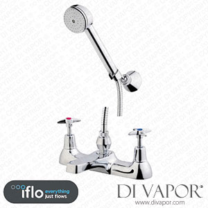 iflo Crosshead Bath Shower Mixer - Chrome (505126) Spare Parts