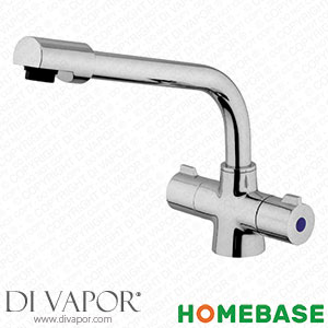 Homebase 519492 Shauna Twin Lever Mixtap Chrome Spare Parts