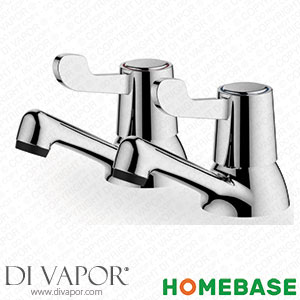 Homebase 519754 Talisker Lever Bath Pillar Tap - Chrome Spare Parts