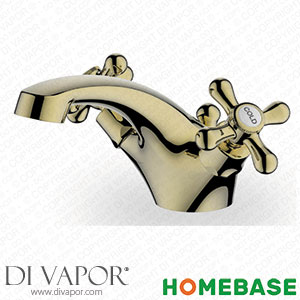 Homebase 519760 Gordale Mono Basin Mixer Tap - Gold Spare Parts