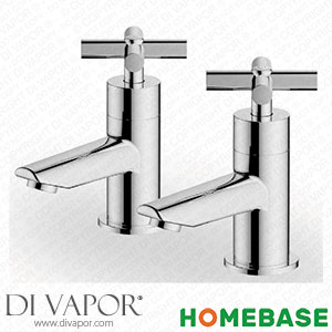 Homebase 519794 Colwith Bath Pillar Tap - Chrome Spare Parts