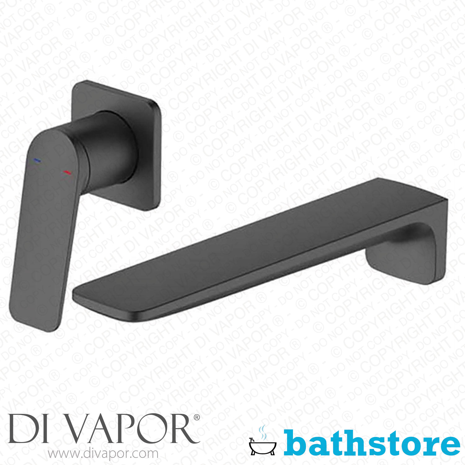 Bathstore 536982 Aero Wall Mounted Basin Mixer Tap - Matt Black Spare Parts